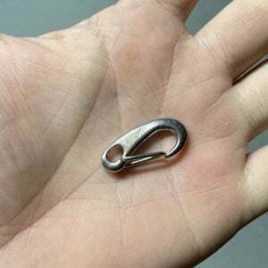 Stainless Steel Spring MINI Snap Hooks (Pair) 31mm